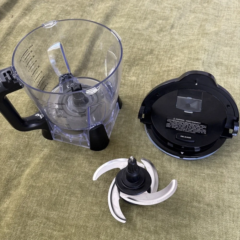 Ninja BL910 System Blender Food Processor REPLACEMENT 64 oz Bowl + Lid Blades